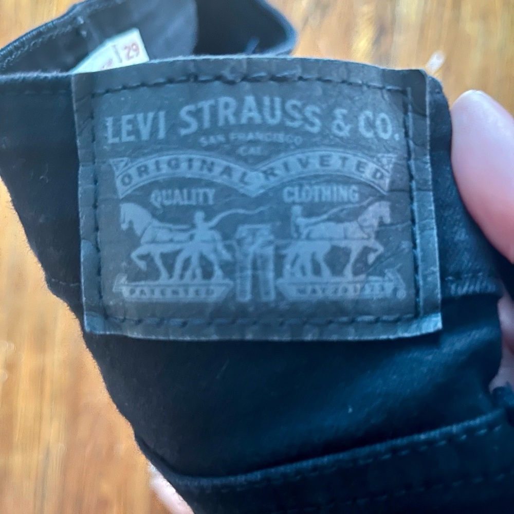 Levi Black 721 Highrise Skinny 39 - Picture 2 of 4
